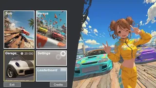 Скриншот 6 к игре Neon Curves Racing