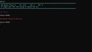 Скриншот 1 к игре Nick's Text Adventure
