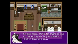 Скриншот 1 к игре Existential Kitty Cat RPG