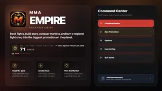 Скриншот 1 к игре MMA Empire
