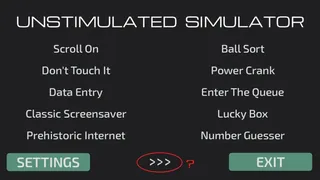 Скриншот 1 к игре Unstimulated Simulator