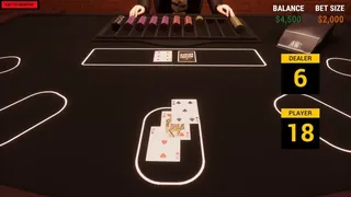 Скриншот 4 к игре Blackjack Simulator 2026