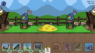 Скриншот 2 к игре Hungry Chicks - Battle Farm