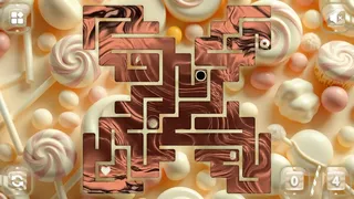 Скриншот 4 к игре Sweetie Candy Maze: White Chocolate