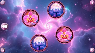Скриншот 1 к игре Space Memory: Flowers