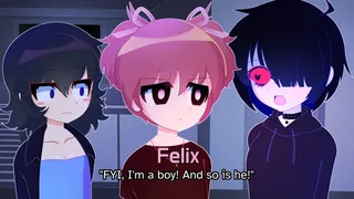 Скриншот 6 к игре FEMBOY SLEEPOVER - Episode 1