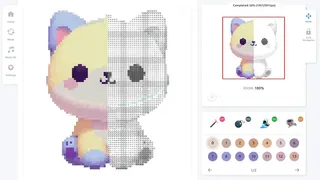 Скриншот 4 к игре Pixel Art Coloring Book 2 - Full Version
