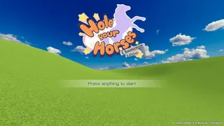 Скриншот 1 к игре Hole Your Horses: Champion Edition