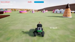 Скриншот 1 к игре Lawnmower Game Beer