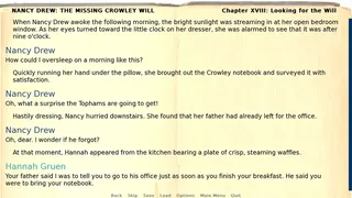 Скриншот 6 к игре Nancy Drew: The Missing Crowley Will