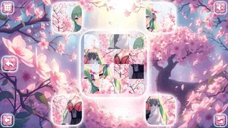 Скриншот 3 к игре Lovely Anime Puzzle: Spring