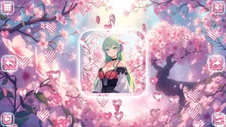 Скриншот 4 к игре Lovely Anime Puzzle: Spring