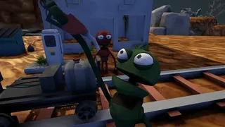 Скриншот 2 к игре very normal rail game