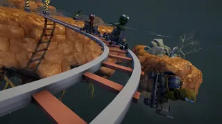 Скриншот 4 к игре very normal rail game