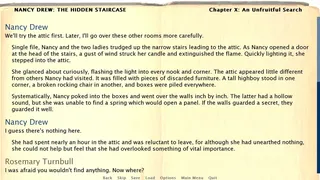 Скриншот 1 к игре Nancy Drew: The Hidden Staircase