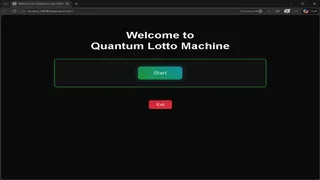 Скриншот 1 к игре Quantum Lotto Machine