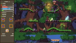 Скриншот 1 к игре Shroomanoid: breakout action roguelike