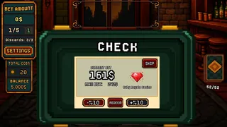 Скриншот 4 к игре Dealer Bust! | Roguelike BlackJack