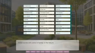 Скриншот 2 к игре Interactive Language-Learning Novel: Interview with Emma