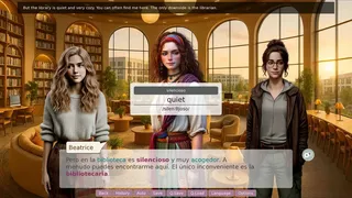 Скриншот 4 к игре Interactive Language-Learning Novel: Interview with Emma