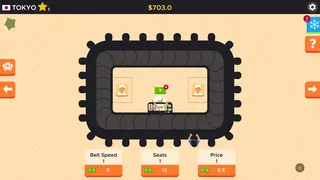 Скриншот 1 к игре Idle Sushi Bar Tycoon