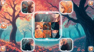 Скриншот 1 к игре Lovely Anime Puzzle: Autumn