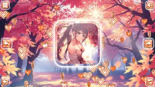 Скриншот 8 к игре Lovely Anime Puzzle: Autumn