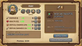 Скриншот 1 к игре Dama e Dungeons: 2D