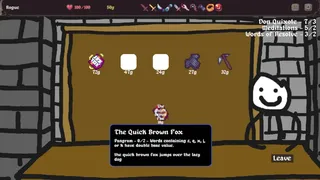 Скриншот 8 к игре Clack and Slash: Typing Roguelike