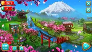 Скриншот 4 к игре Mahjong Fest: Sakura Garden