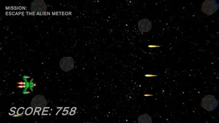 Скриншот 1 к игре Alien Meteor Escape