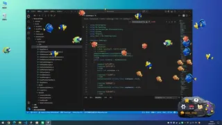Скриншот 3 к игре 屏中鱼：桌面水世界