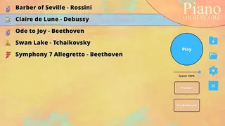 Скриншот 5 к игре Piano High Score