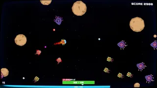Скриншот 1 к игре Cosmic Flesh: Overdrive