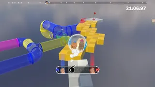 Скриншот 4 к игре Help! My Hamster Trapped Me In a Ball and I Can't Get Out Until I Clear This Obstacle Course