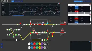 Скриншот 1 к игре 鉄道運行管理シミュレーション