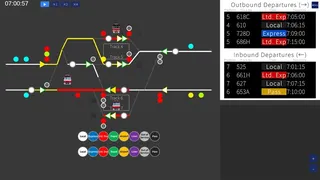 Скриншот 3 к игре 鉄道運行管理シミュレーション