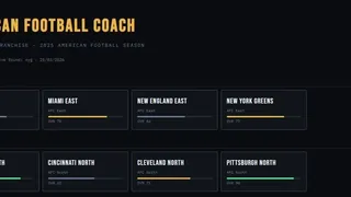 Скриншот 1 к игре American Football Coach