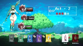 Скриншот 2 к игре Waifuro : Roguelike Waifubuilder