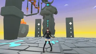 Скриншот 1 к игре Anime Girls: Climb Together