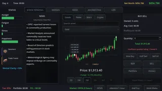 Скриншот 2 к игре Neo Capitalist - Stock Market Survival Simulator