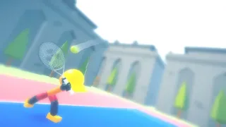 Скриншот 2 к игре Stickman 3D Tennis DELUXE