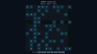 Скриншот 2 к игре Binairo - Takuzu