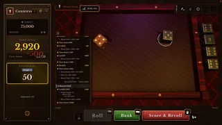 Скриншот 2 к игре Dice Tavern: Farkle Roguelike