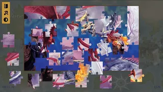 Скриншот 1 к игре Luminous Jigsaw Puzzles