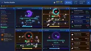 Скриншот 1 к игре Game Dev Clicker Simulator