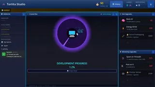 Скриншот 2 к игре Game Dev Clicker Simulator