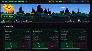 Скриншот 1 к игре AI Slop Simulator