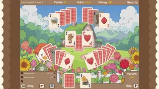 Скриншот 1 к игре Clover Town Cozy Solitaire