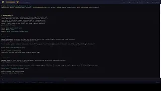 Скриншот 2 к игре Silverbrook: a Text-Based RPG